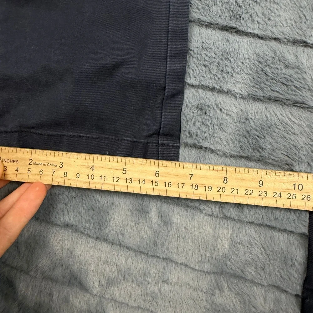 Banana Republic Aiden Chino Pants Mens 29x32 Navy Blue Slim Fit Stretch Cotton